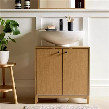 Podumywalkowa dębowa toaletka